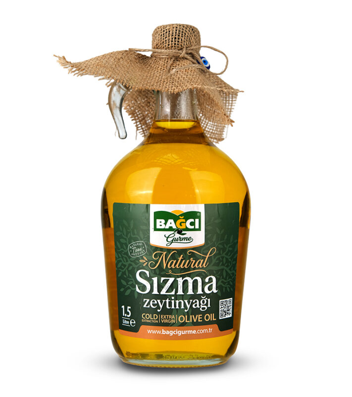Naturel Sızma Zeytinyağı Soğuk Sıkım Zeytinyağı 1500 ml