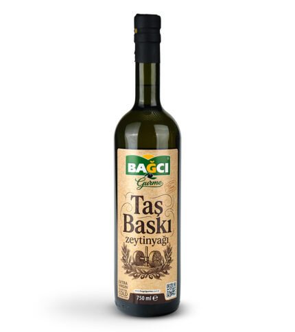 Taş Baskı Zeytinyağı Soğuk Sıkım 750 ml