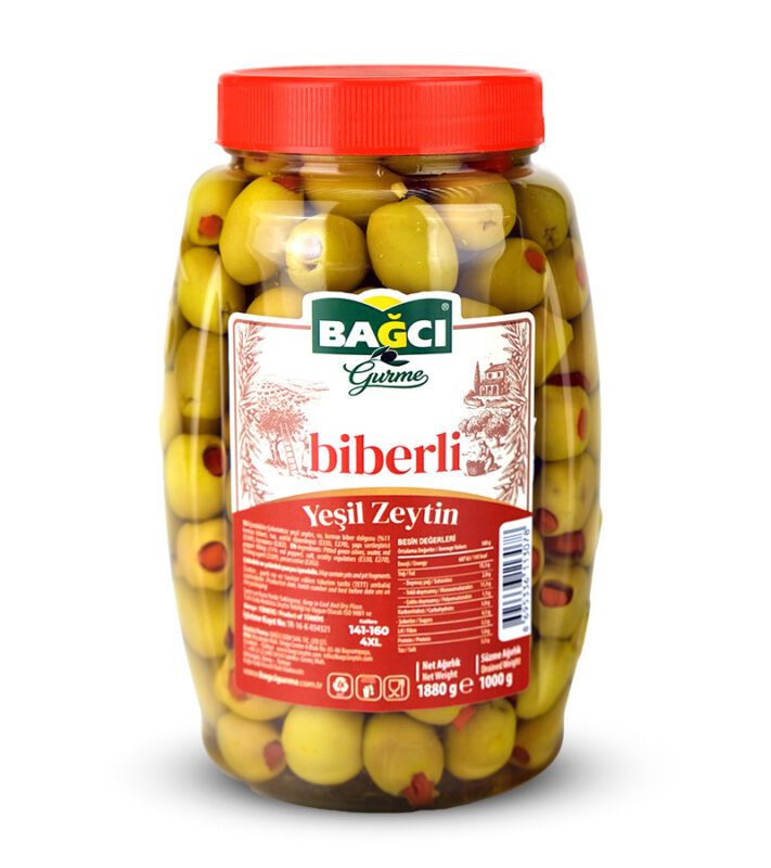 bagci-gurme-biberli-yesil-zeytin-1000g-new